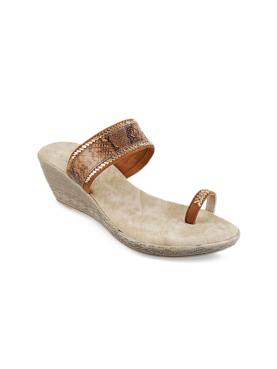 

Metro Women Tan Brown Solid Heels