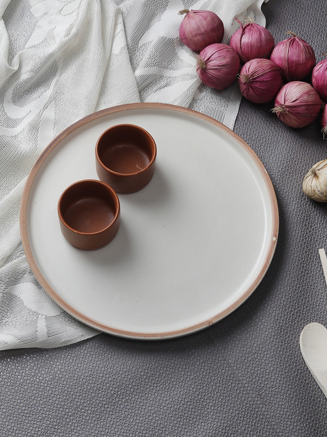 

MIAH Decor Brown Solid Ceramic Set