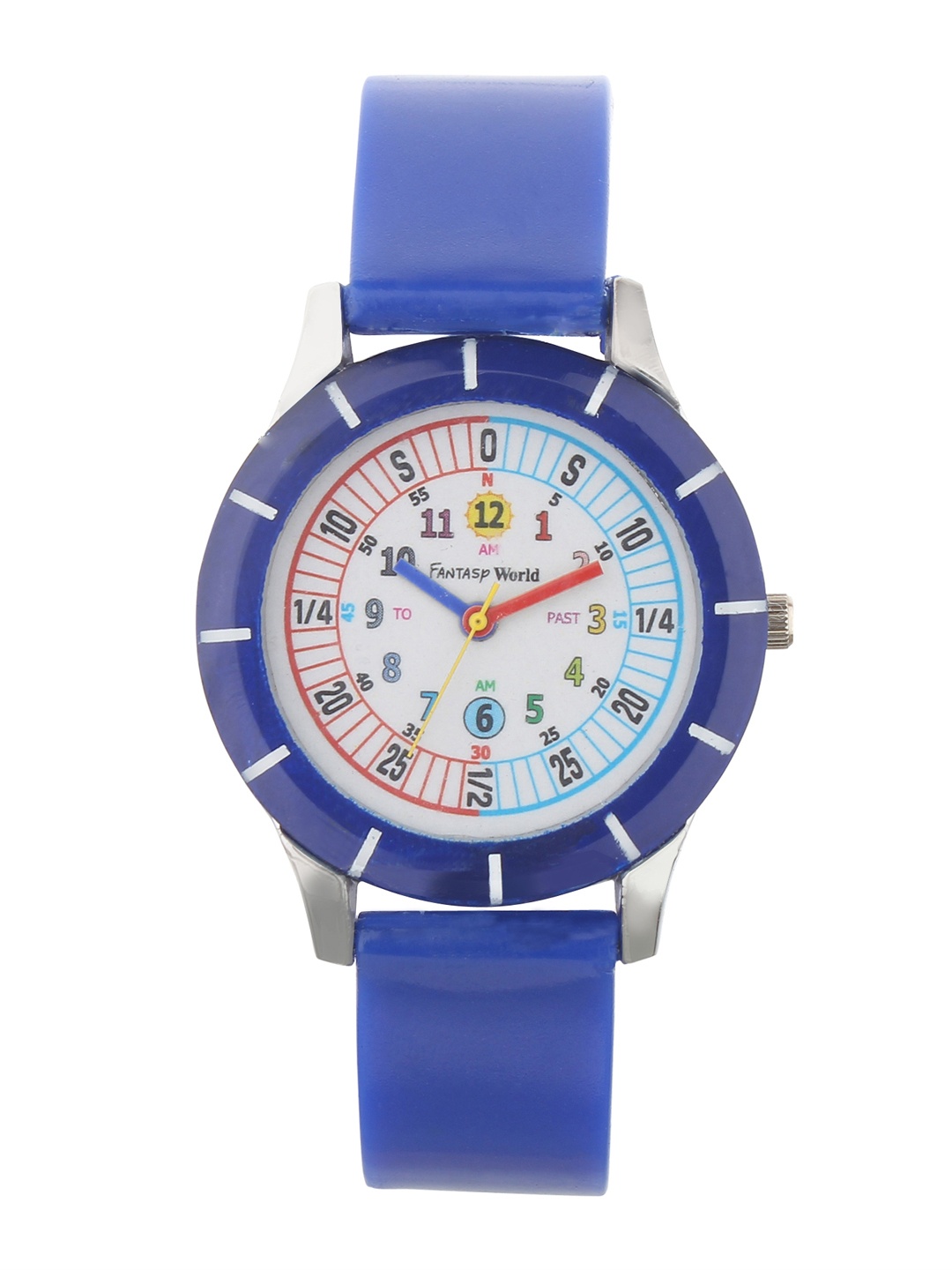 

Fantasy World Unisex White Analogue Watch FW-002-BL