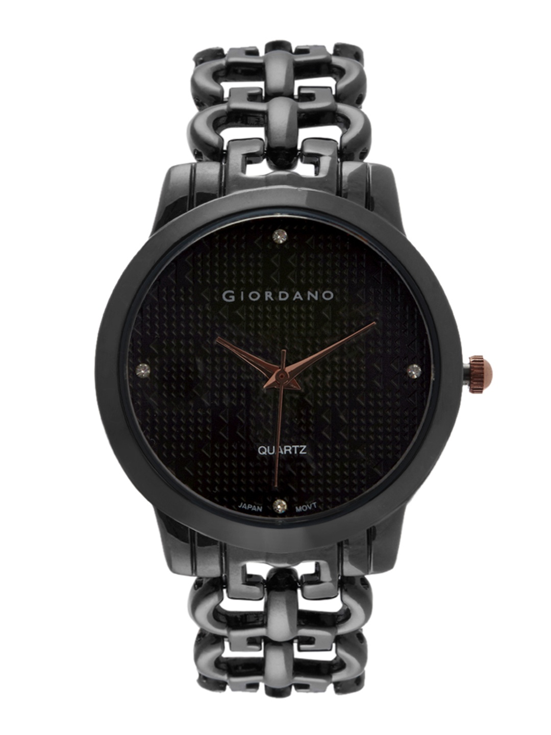 

GIORDANO Women Black Analogue Watch C2204-44