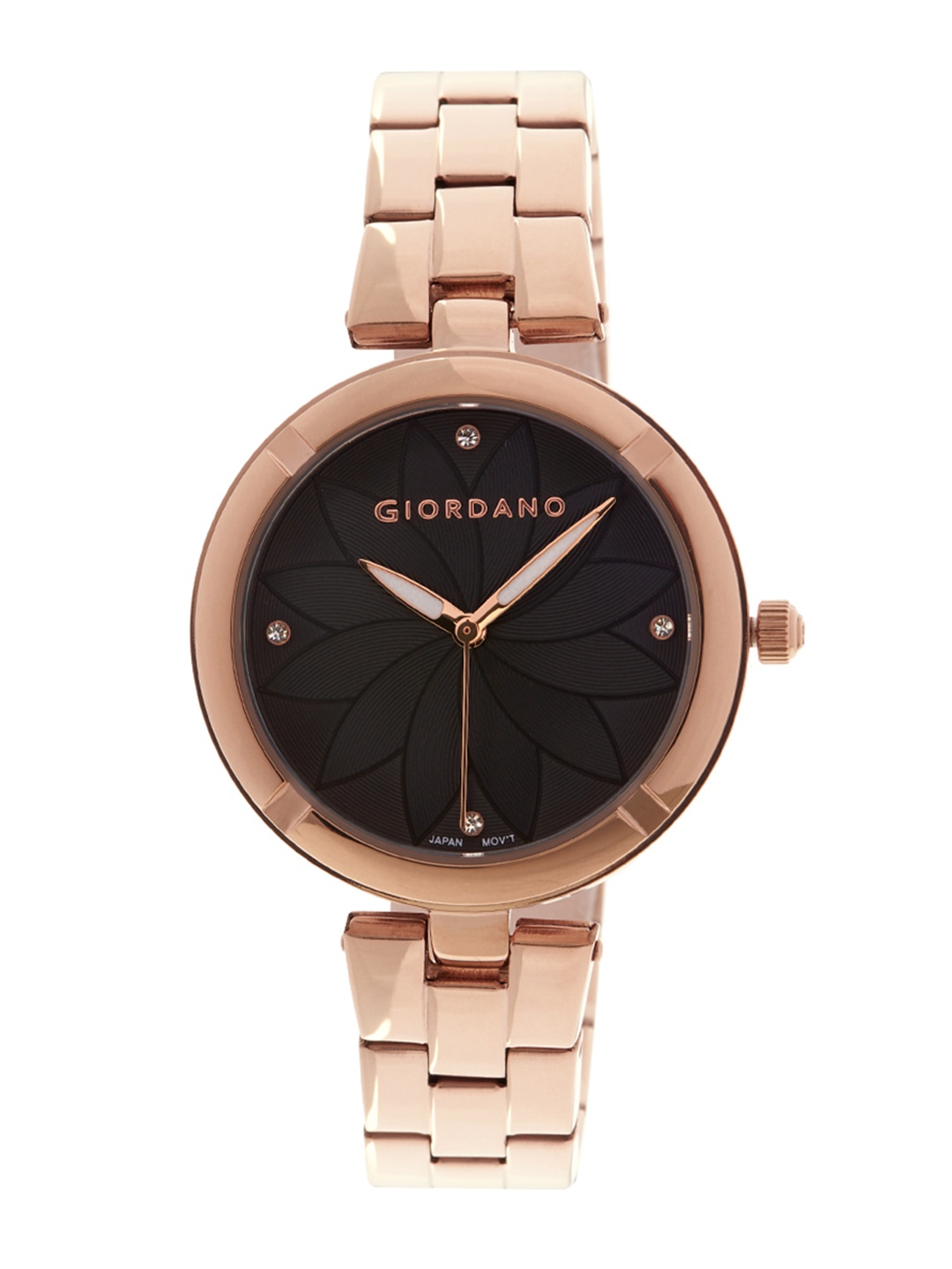 

GIORDANO Women Black Analogue Watch GD-2019-22