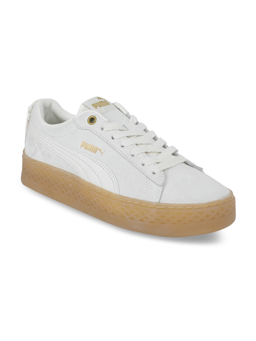 

Puma Women Off-White Sneakers