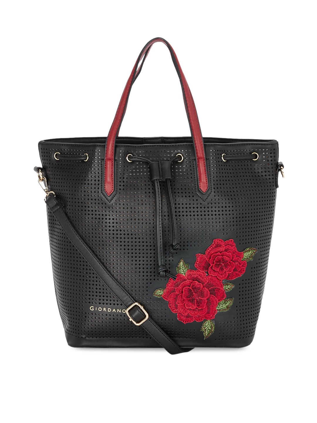 

GIORDANO Black Embellished Shoulder Bag
