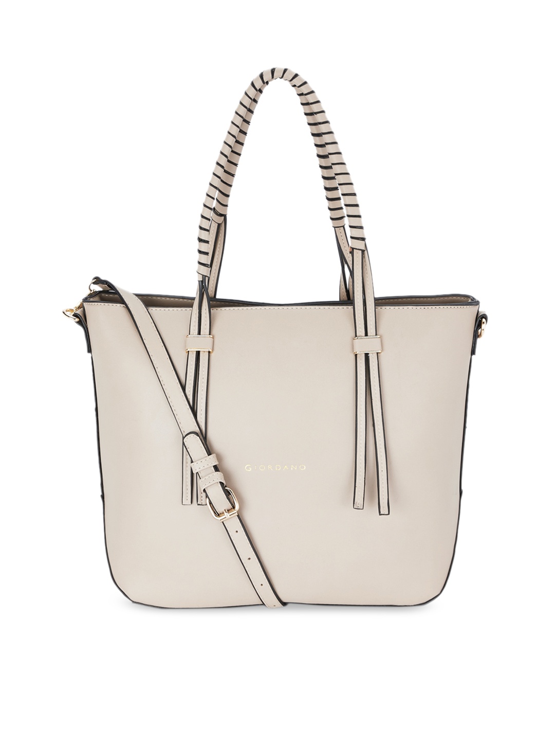 

GIORDANO Off-White Solid Shoulder Bag