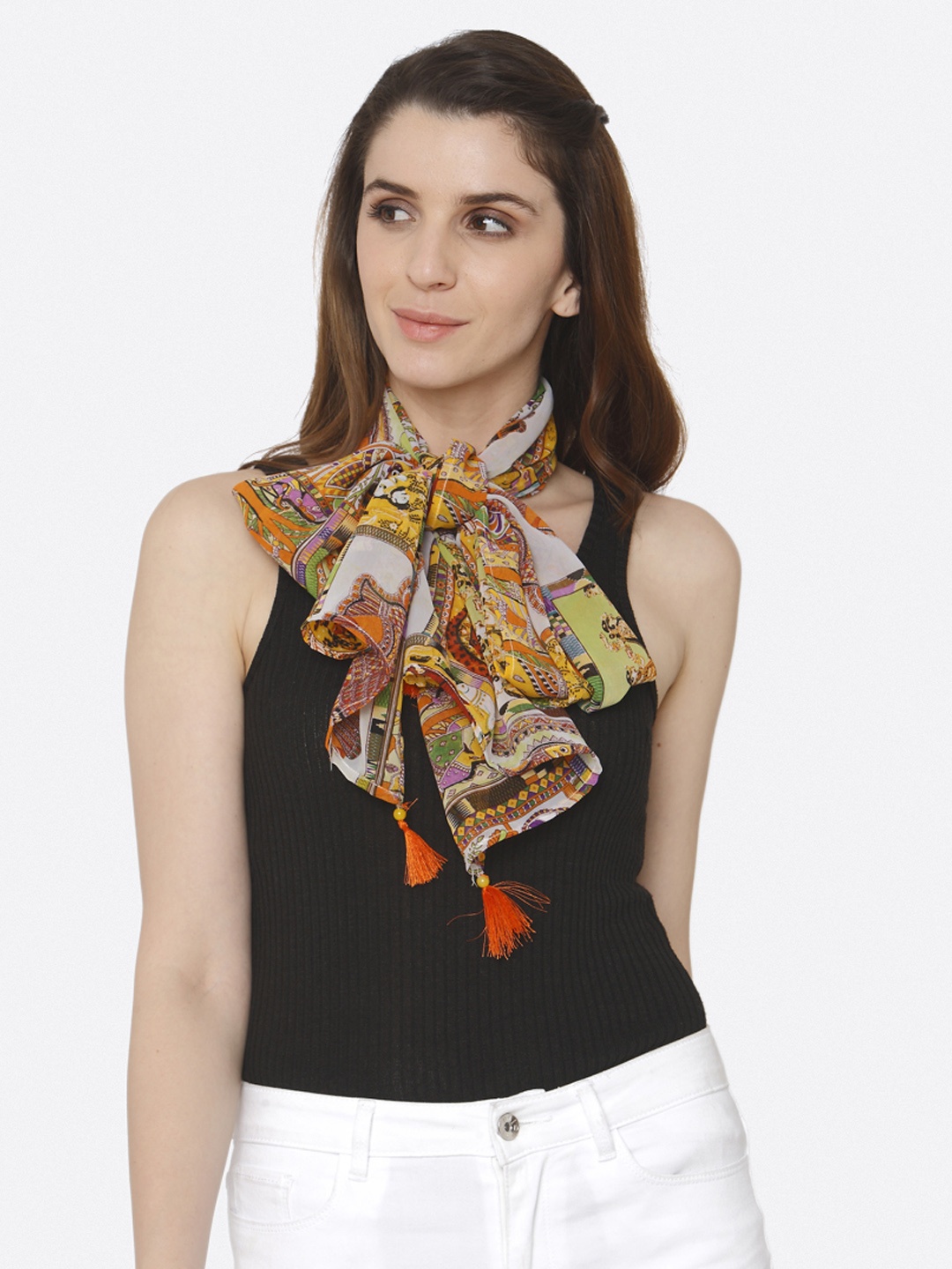 

shiloh Multicoloured Printed Scarf, Multi