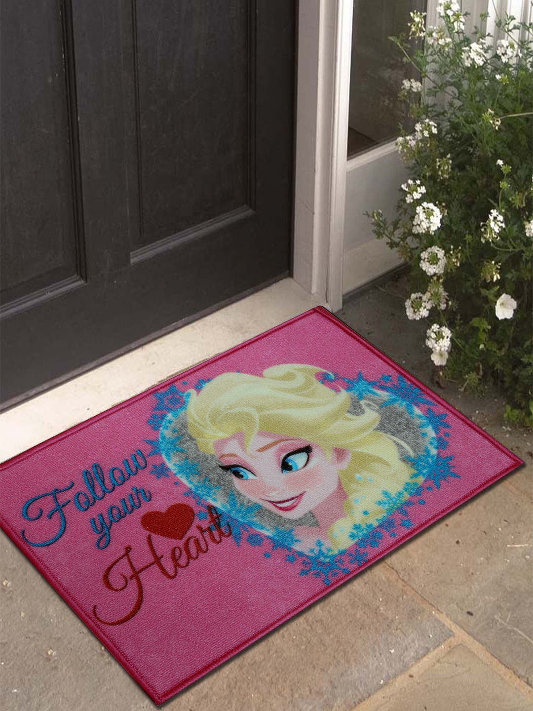 

Disney Pink Frozen Print Anti-Skid Doormat
