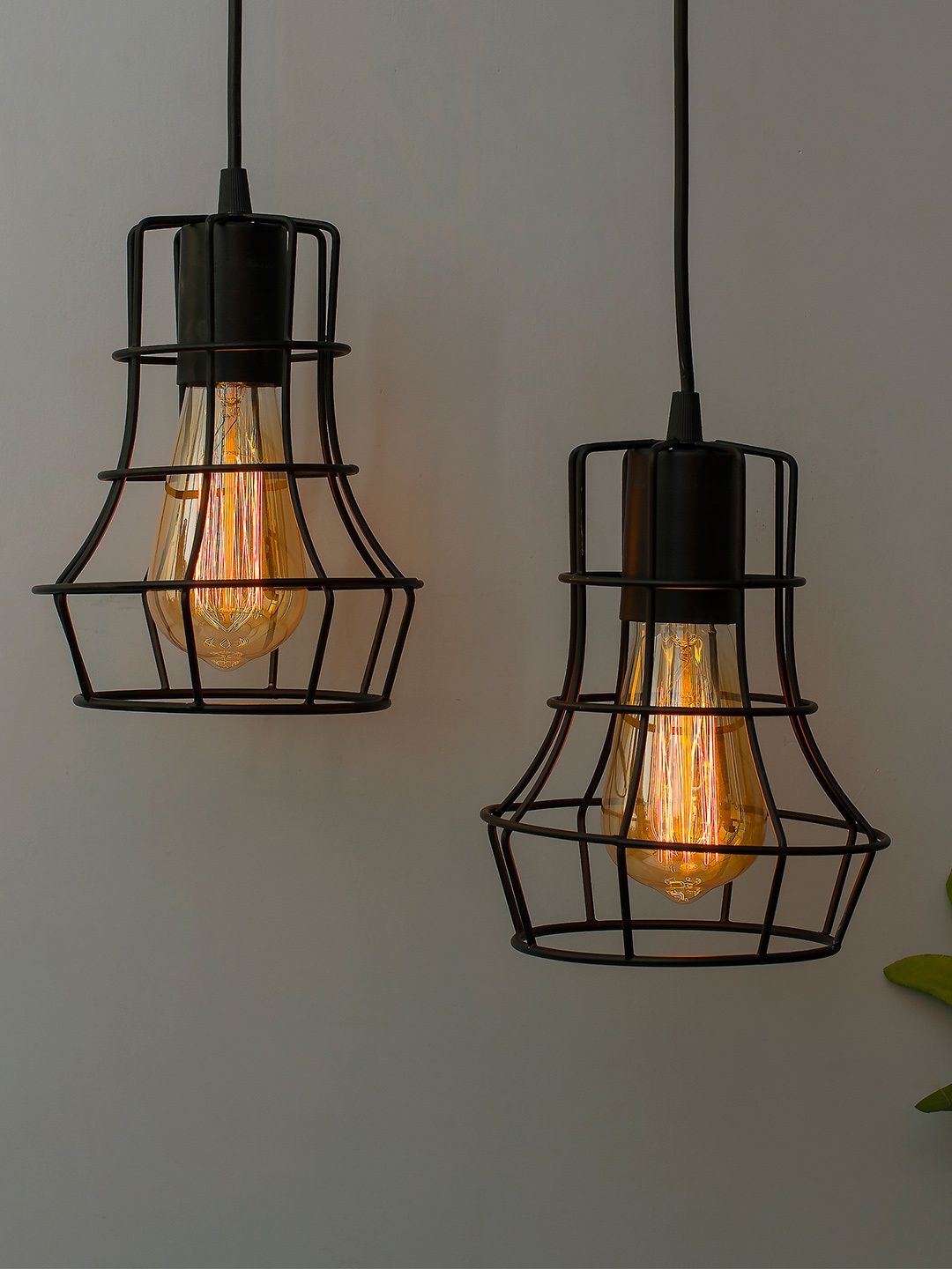 

Homesake Black Solid Handcrafted Hanging Light