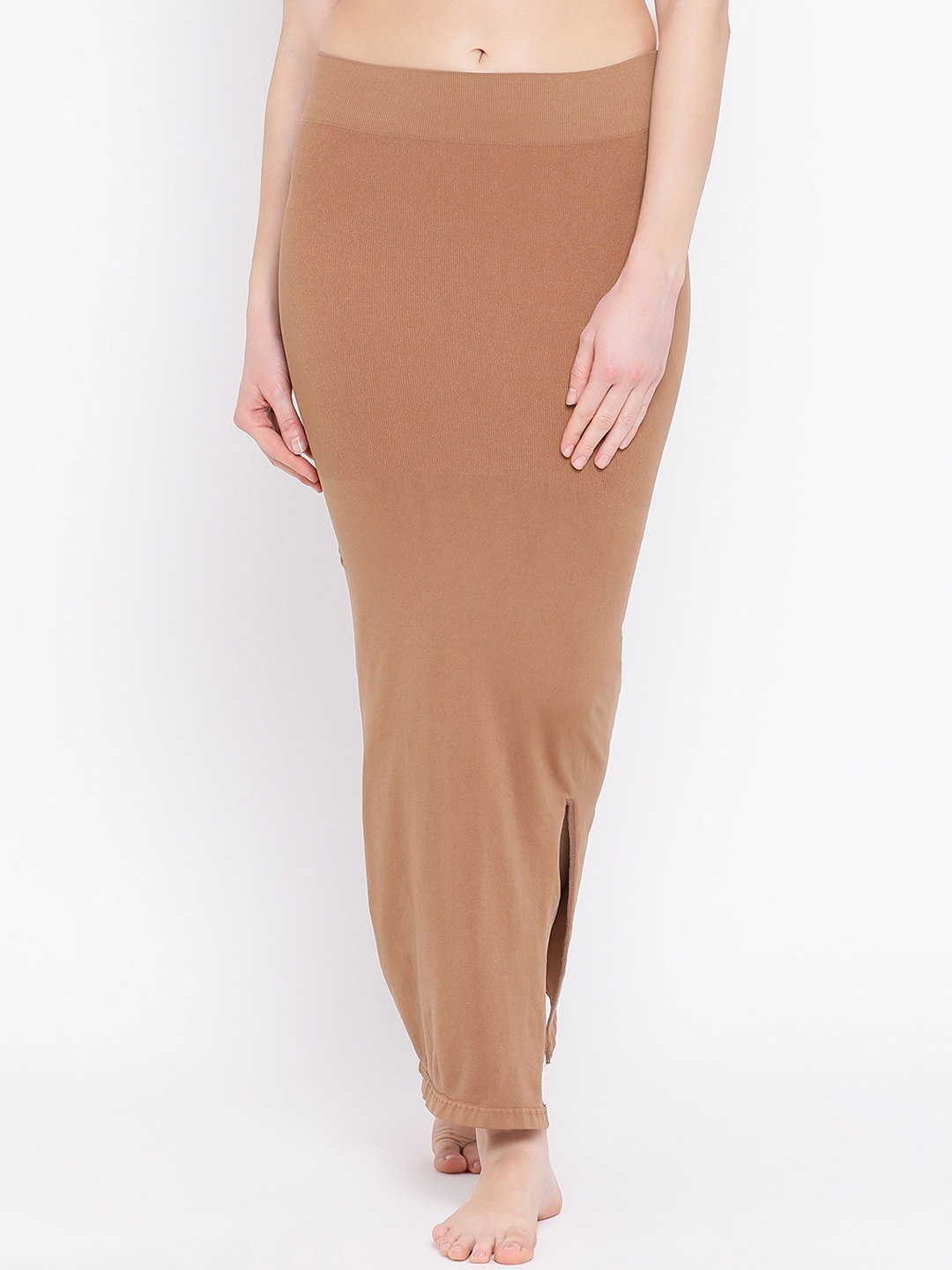

Clovia Women Solid Saree Shapewear SW0023A24, Beige