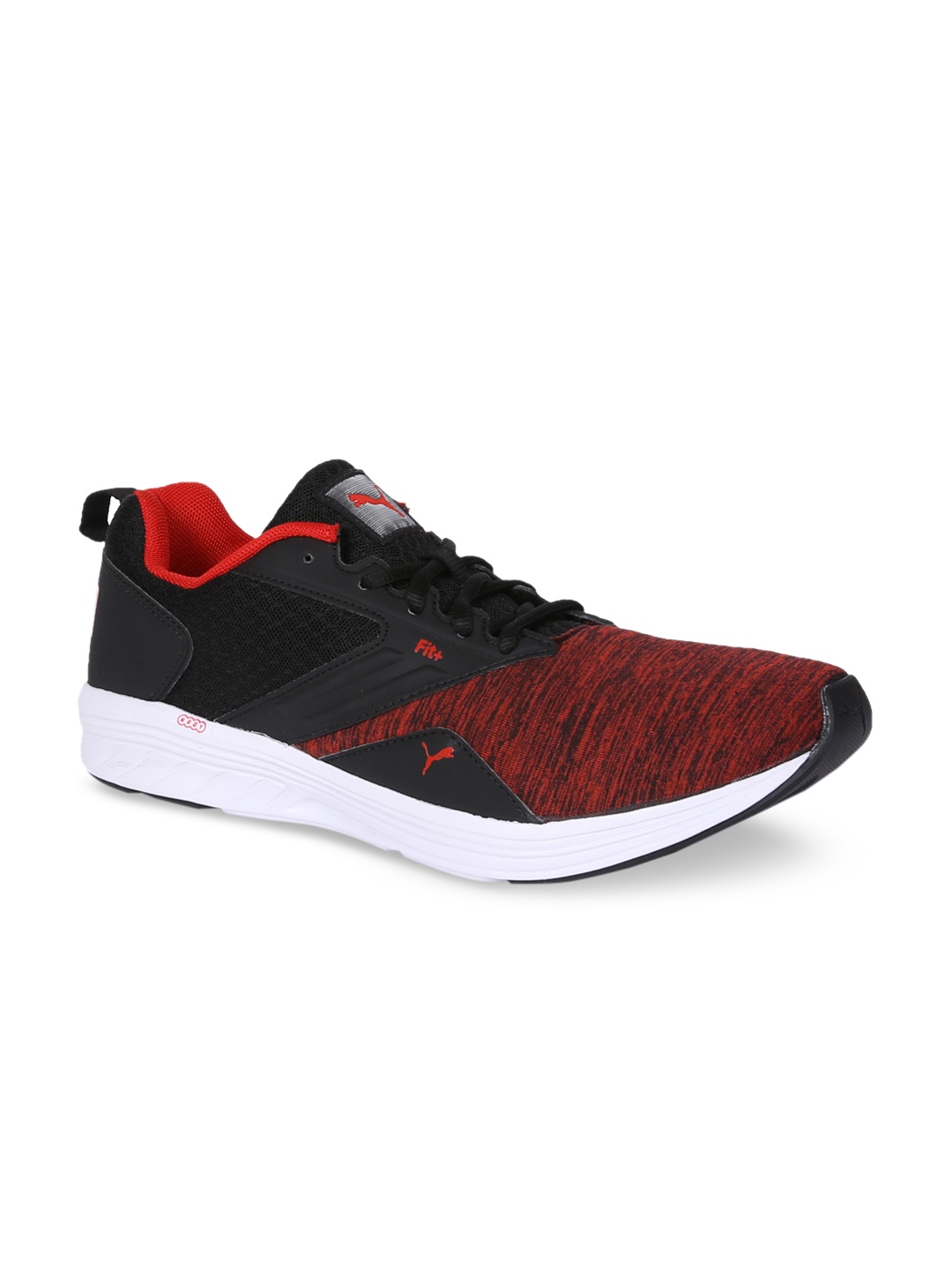 

Puma Unisex Black Mesh Mid-Top Sneakers