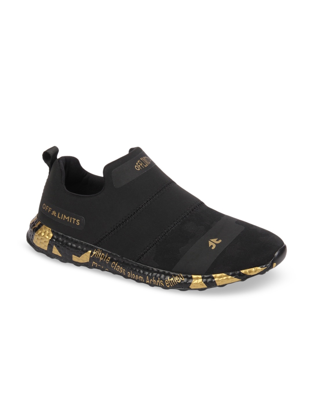 

OFF LIMITS Men Black Running Shoes