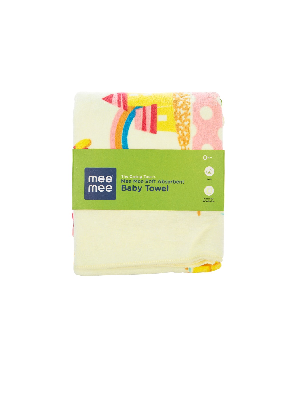 

MeeMee Kids Yellow Cotton Bath Towel