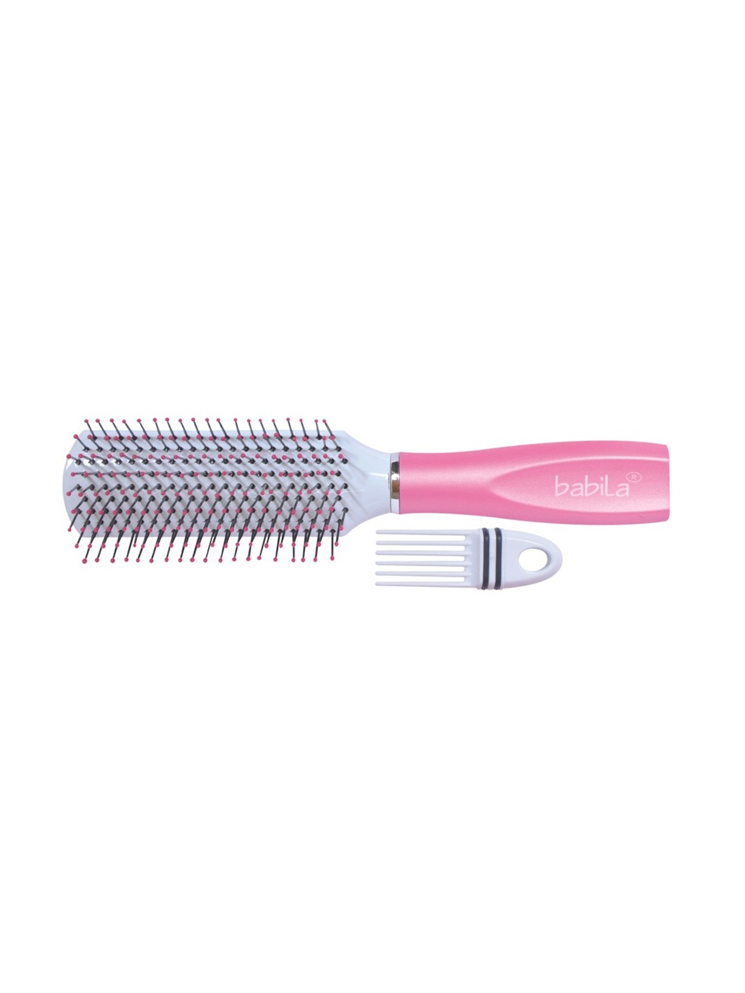 

Babila Unisex Pink Flat Cushion Hair Brush HB-V122
