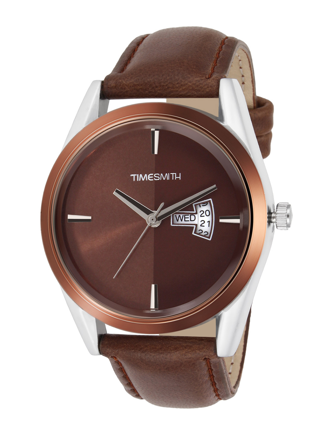 

TIMESMITH Men Brown Analogue Watch TSC-016