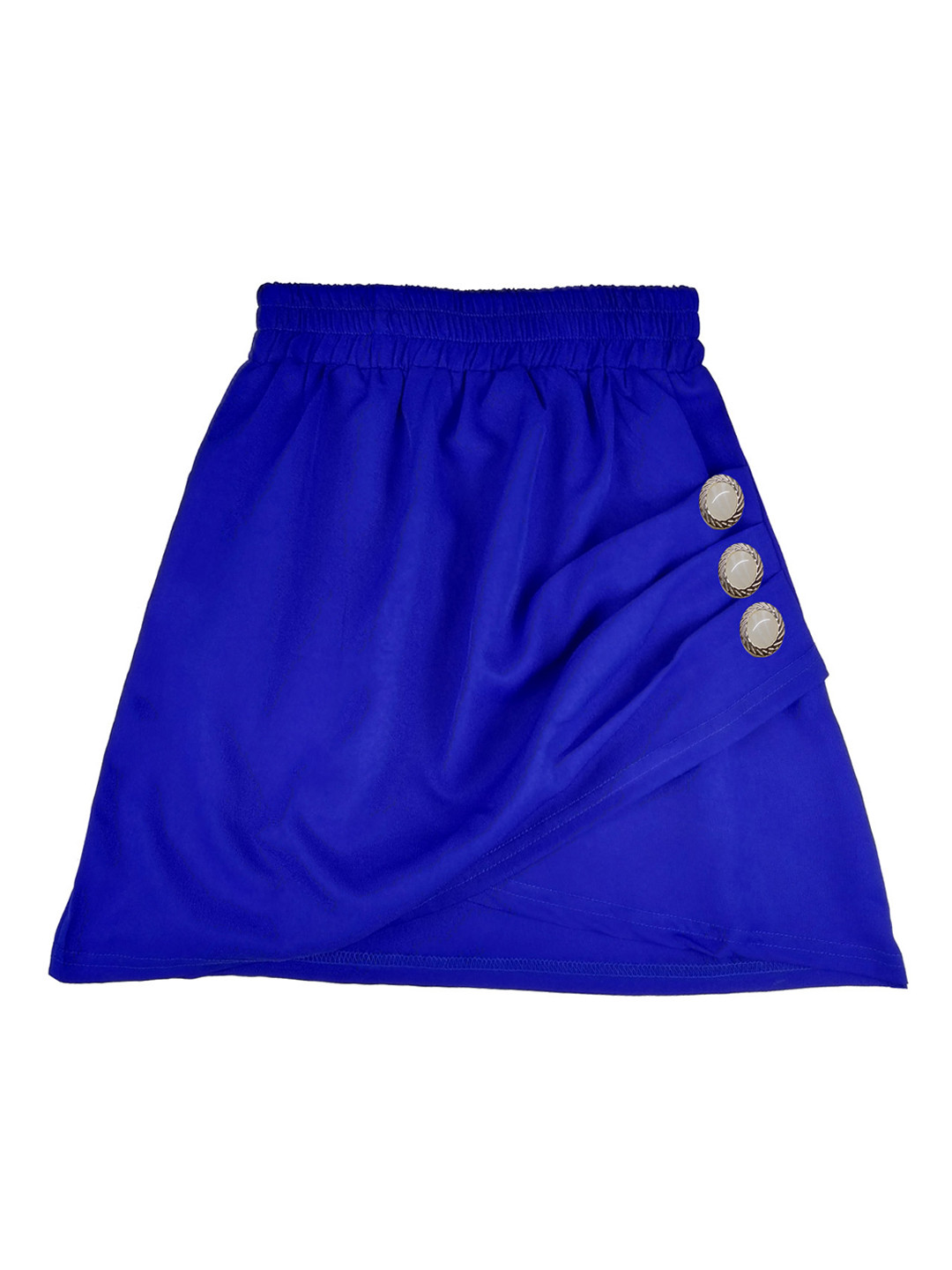 

SWEET ANGEL Girls Blue Solid A-Line Skirt