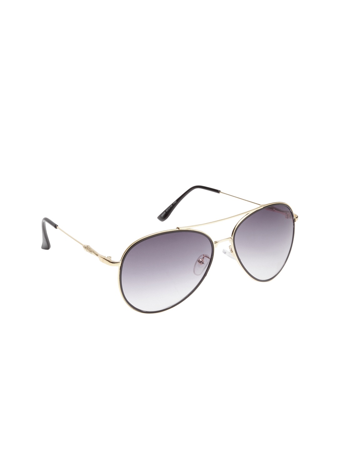 

Get Glamr Unisex Aviator Sunglasses SG-UN-MT-257-12, Black