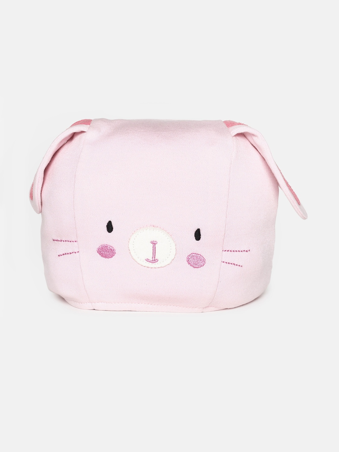 

MINI KLUB Girls Pink Embroidered Beanie