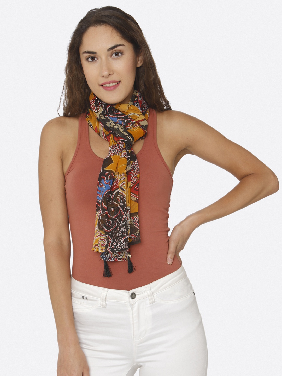 

shiloh Multicoloured Printed Scarf, Multi