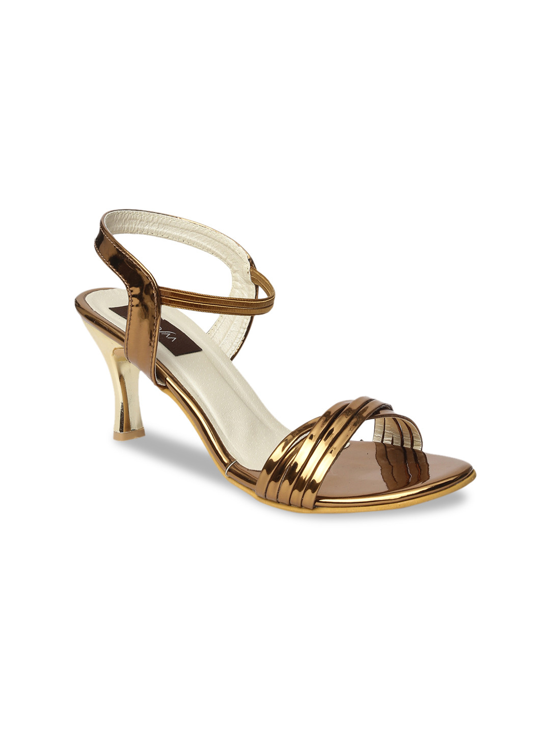 

VALIOSAA Women Copper-Toned Solid Heels