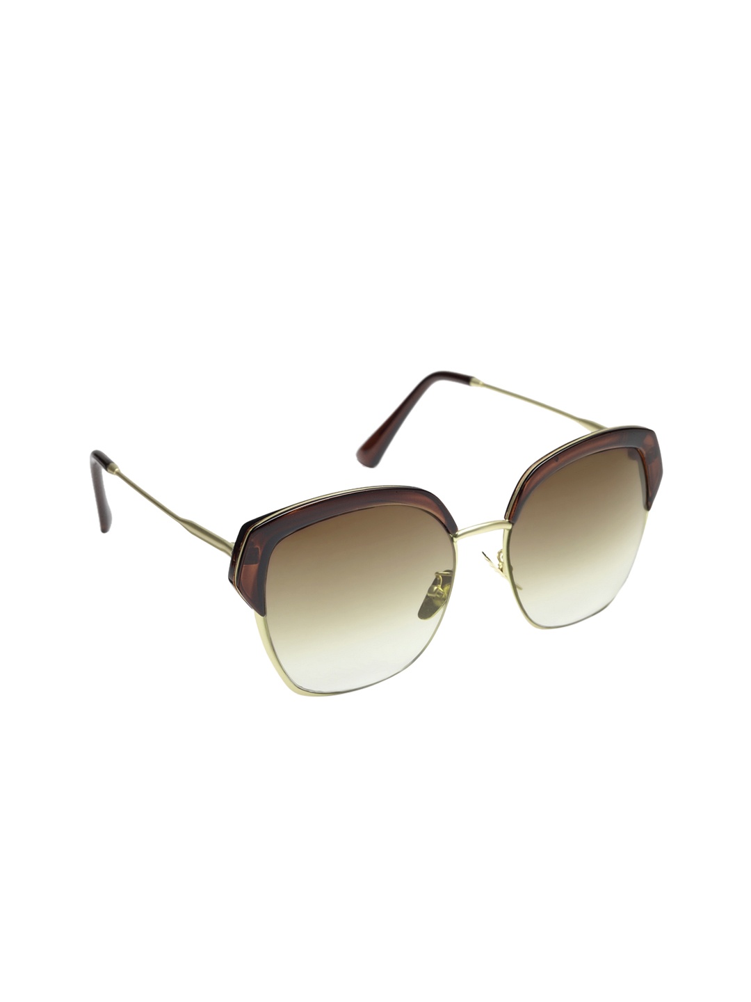 

Get Glamr Women Browline Sunglasses SG-LT-MT-299-12, Brown