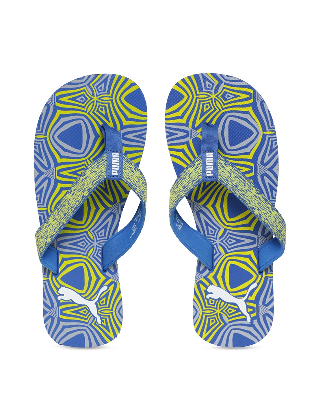 

Puma Unisex Blue & Green Solid Flip Flops