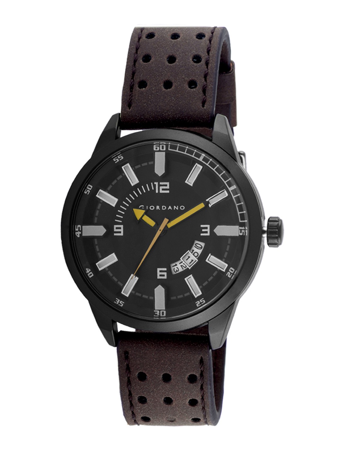 

GIORDANO Men Black Analogue Watch