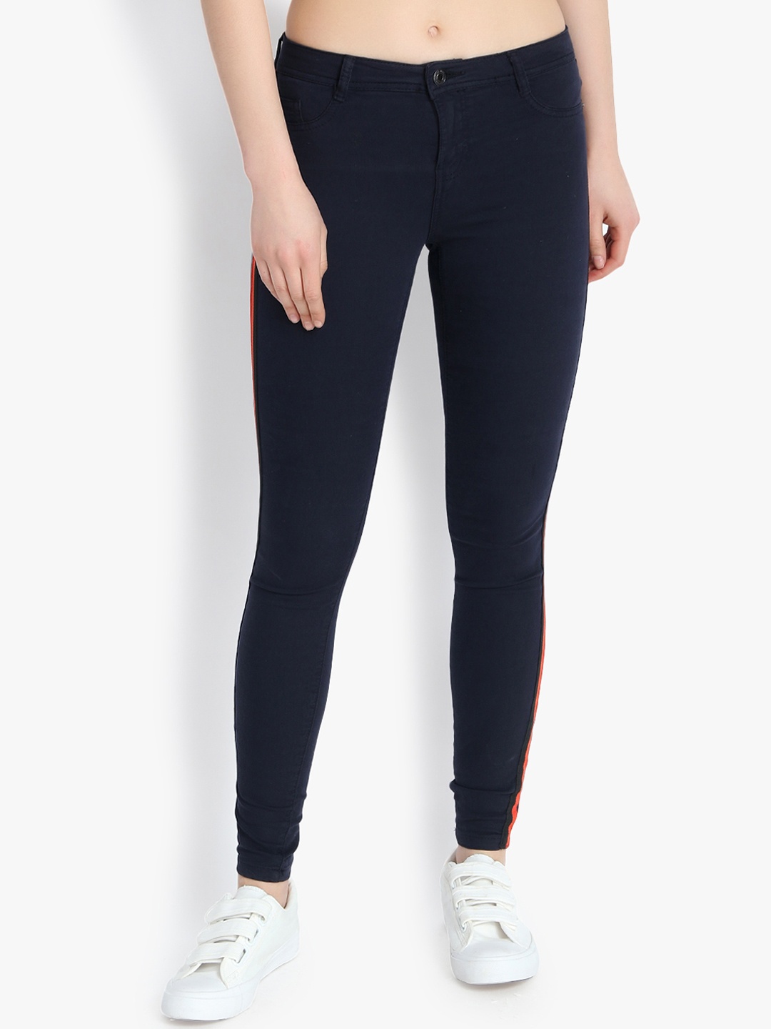 

Kotty Women Blue Skinny Fit High-Rise Clean Look Jeans
