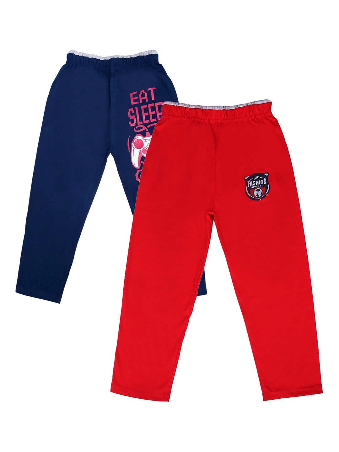 

SWEET ANGEL Kids Pack of 2 Straight-Fit Trackpant, Navy blue