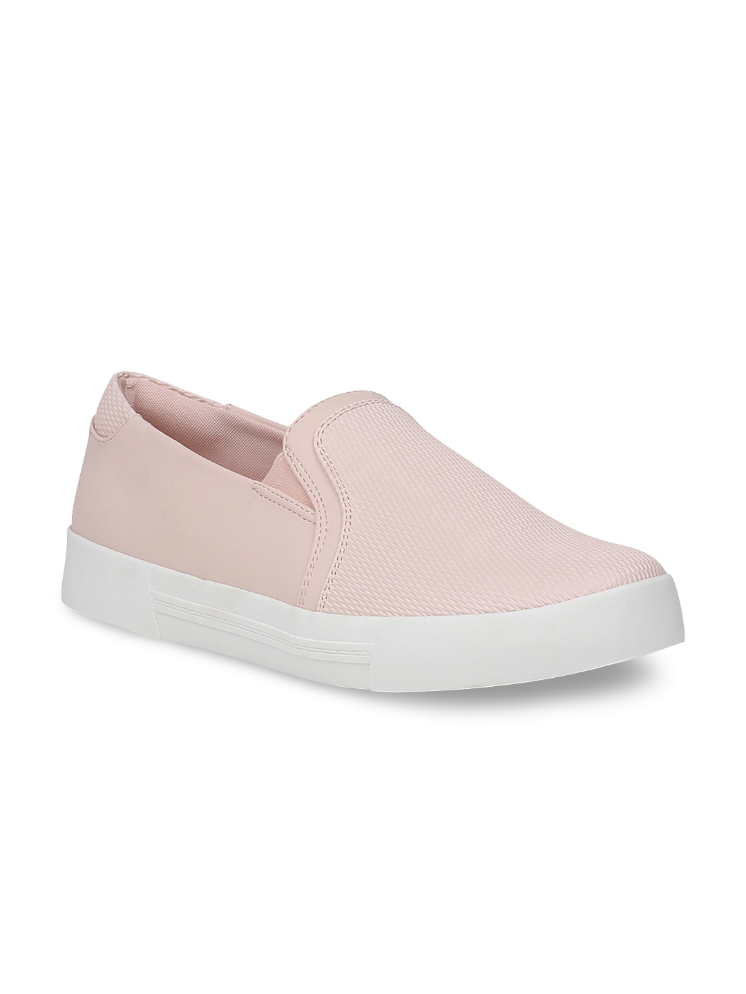 

Call It Spring Women Pink Slip-On Sneakers