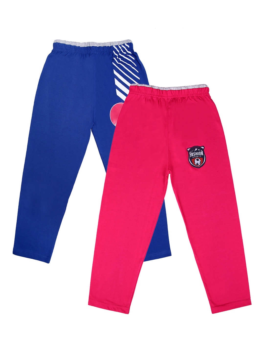 

SWEET ANGEL Kids Pack of 2 Straight-Fit Track Pant, Blue