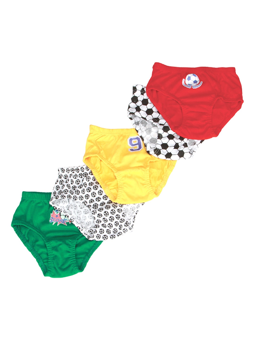 

MeeMee Boys Pack of 5 Briefs BAKL02, Multi