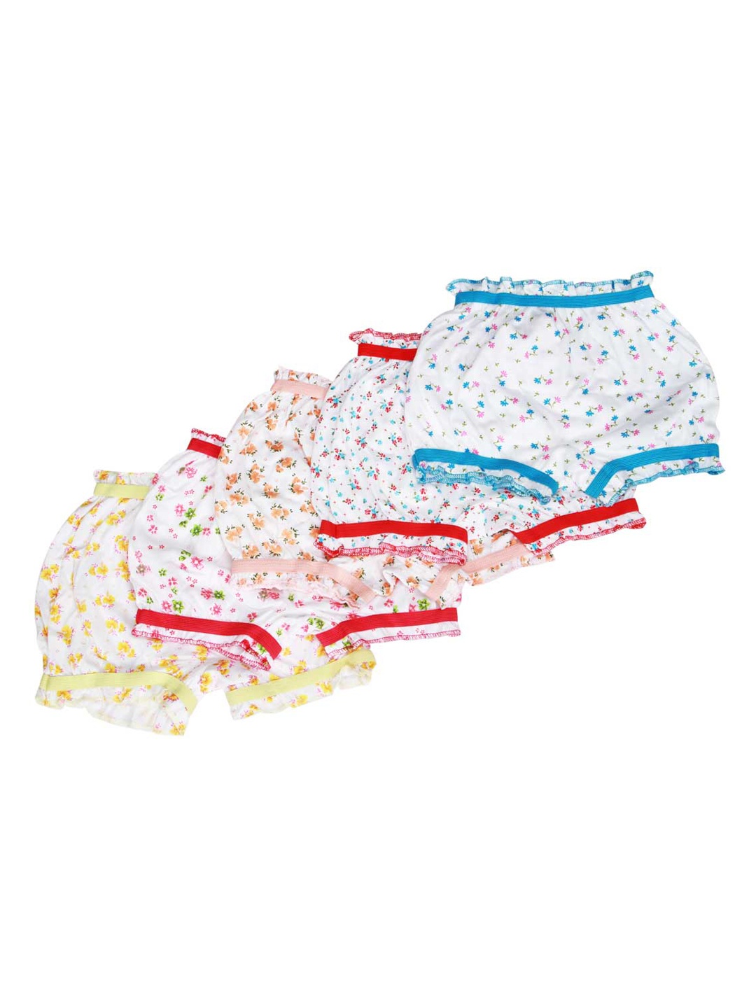 

MeeMee Girls Pack of 5 Assorted Briefs GAKL02BLOOMERPK5