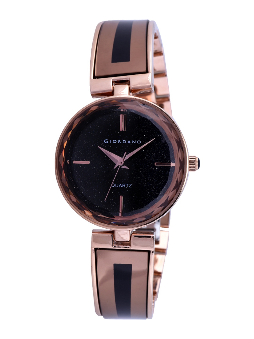 

GIORDANO Women Black Analogue Watch R4009-11