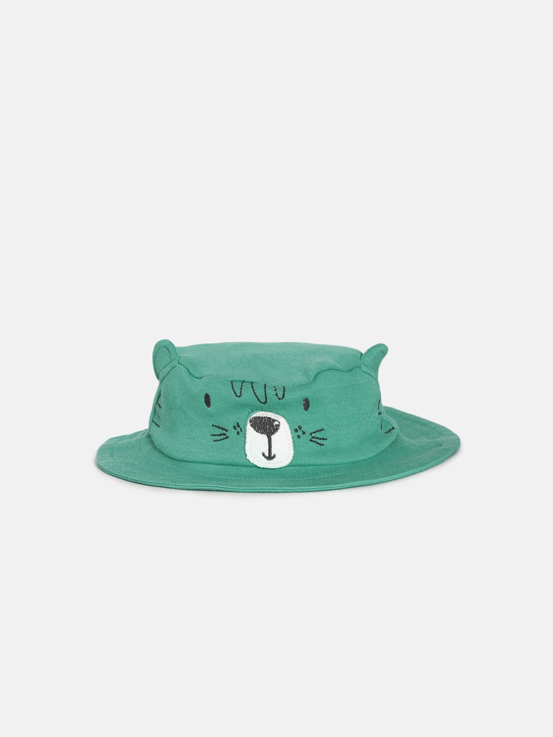 

MINI KLUB Boys Green Embroidered Hat