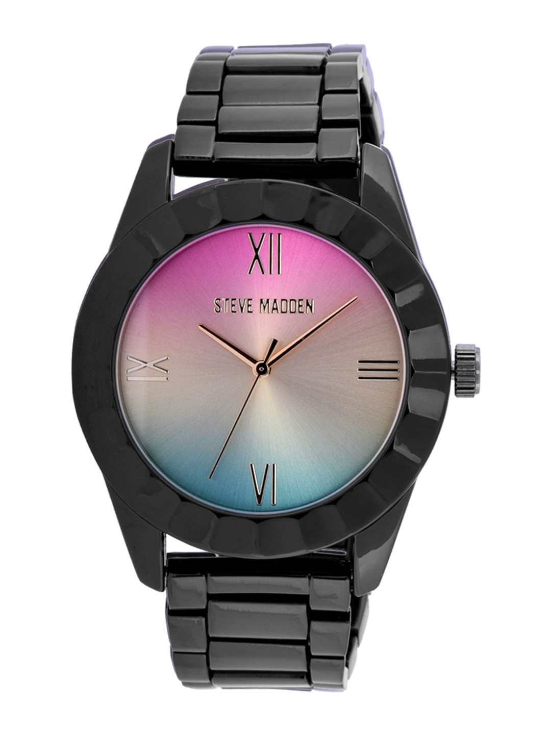 

Steve Madden Women Multicoloured Analogue Watch SMW235M1, Multi
