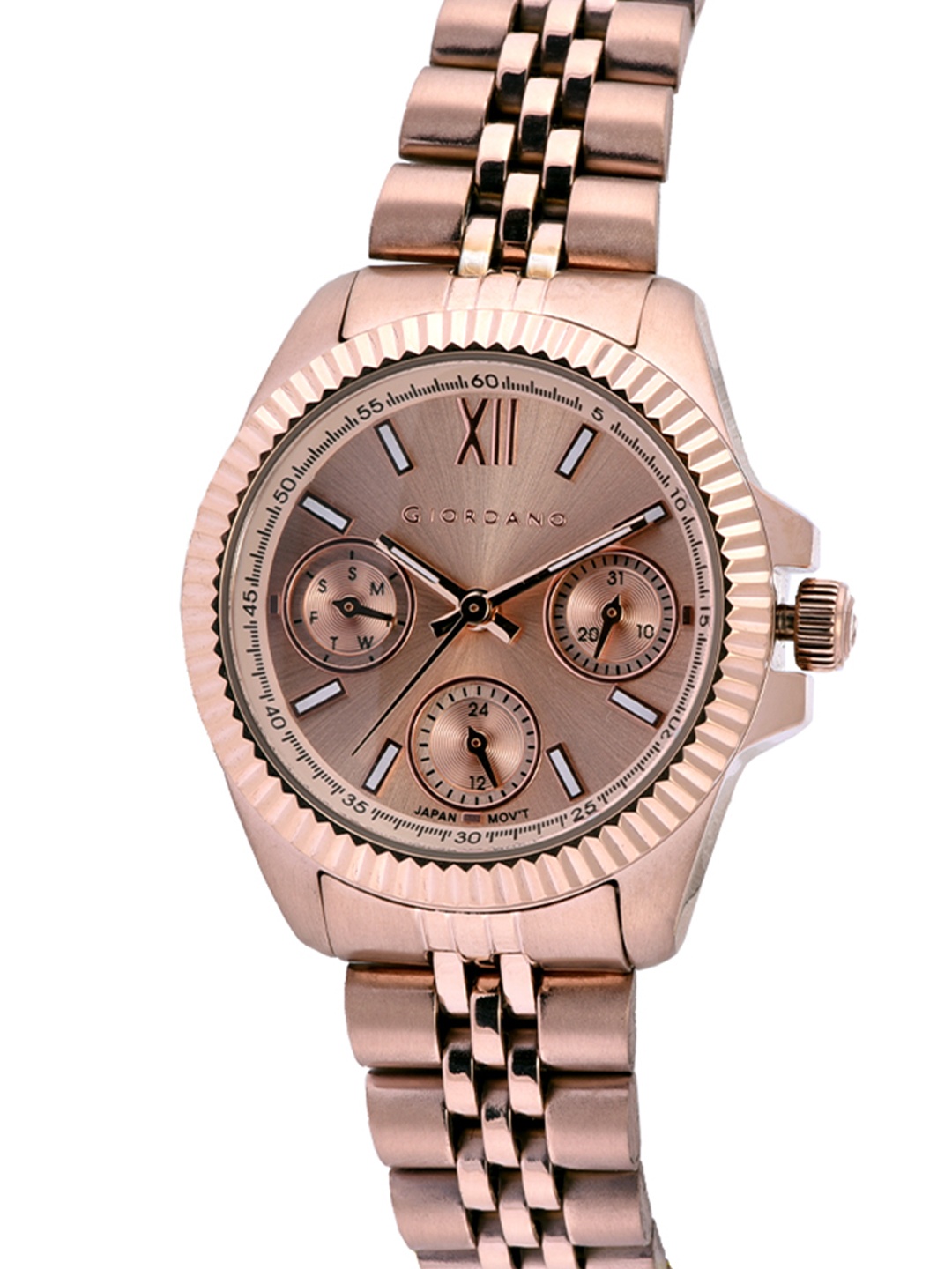 

GIORDANO Women Rose Gold Analogue Watch GD-2032-11