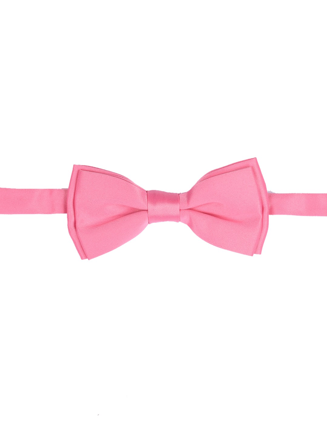 

Tossido Pink Solid Bow Tie