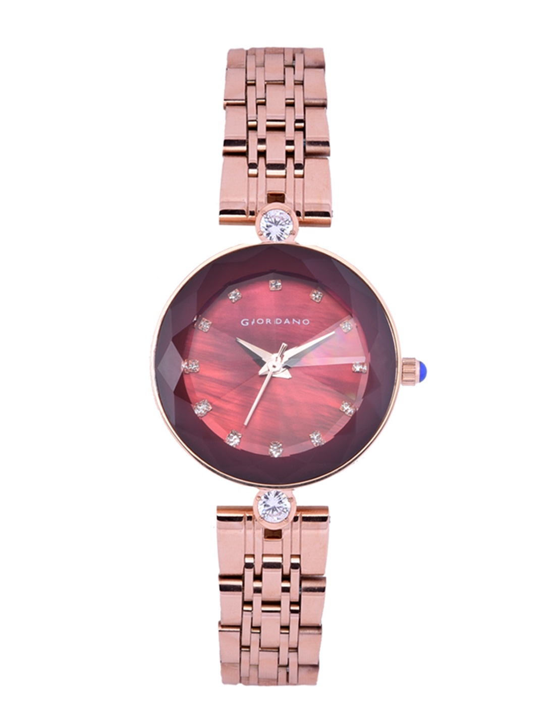 

GIORDANO Women Maroon Analogue Watch R4005-11