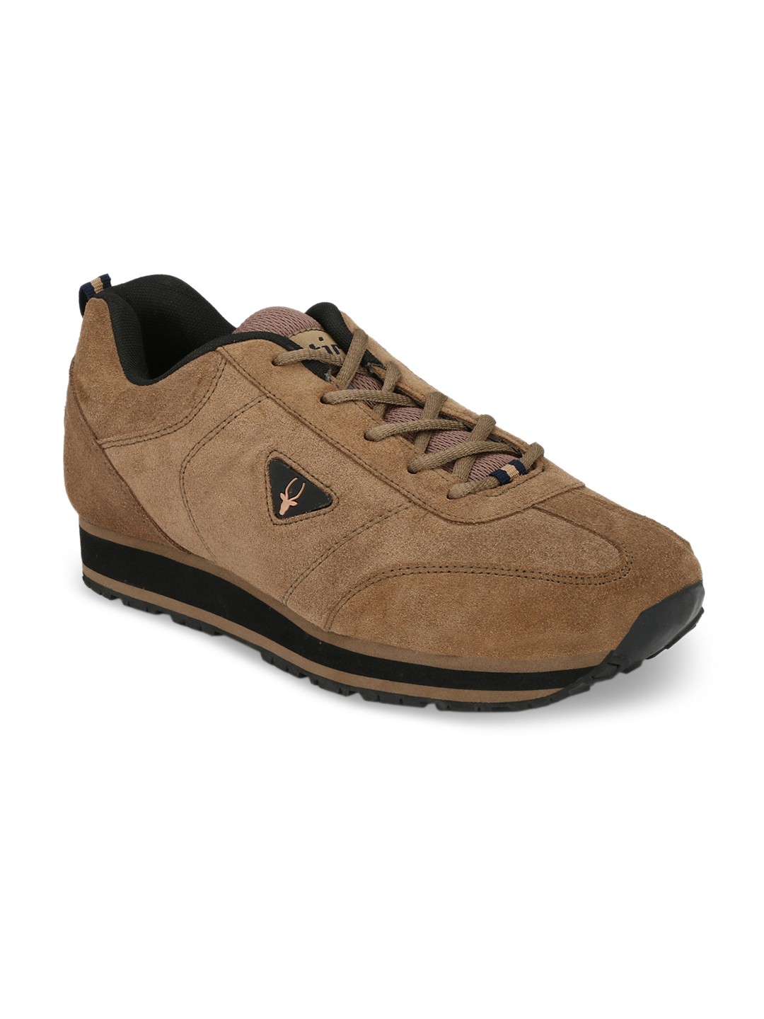 

HIROLAS Men Brown Running Shoes
