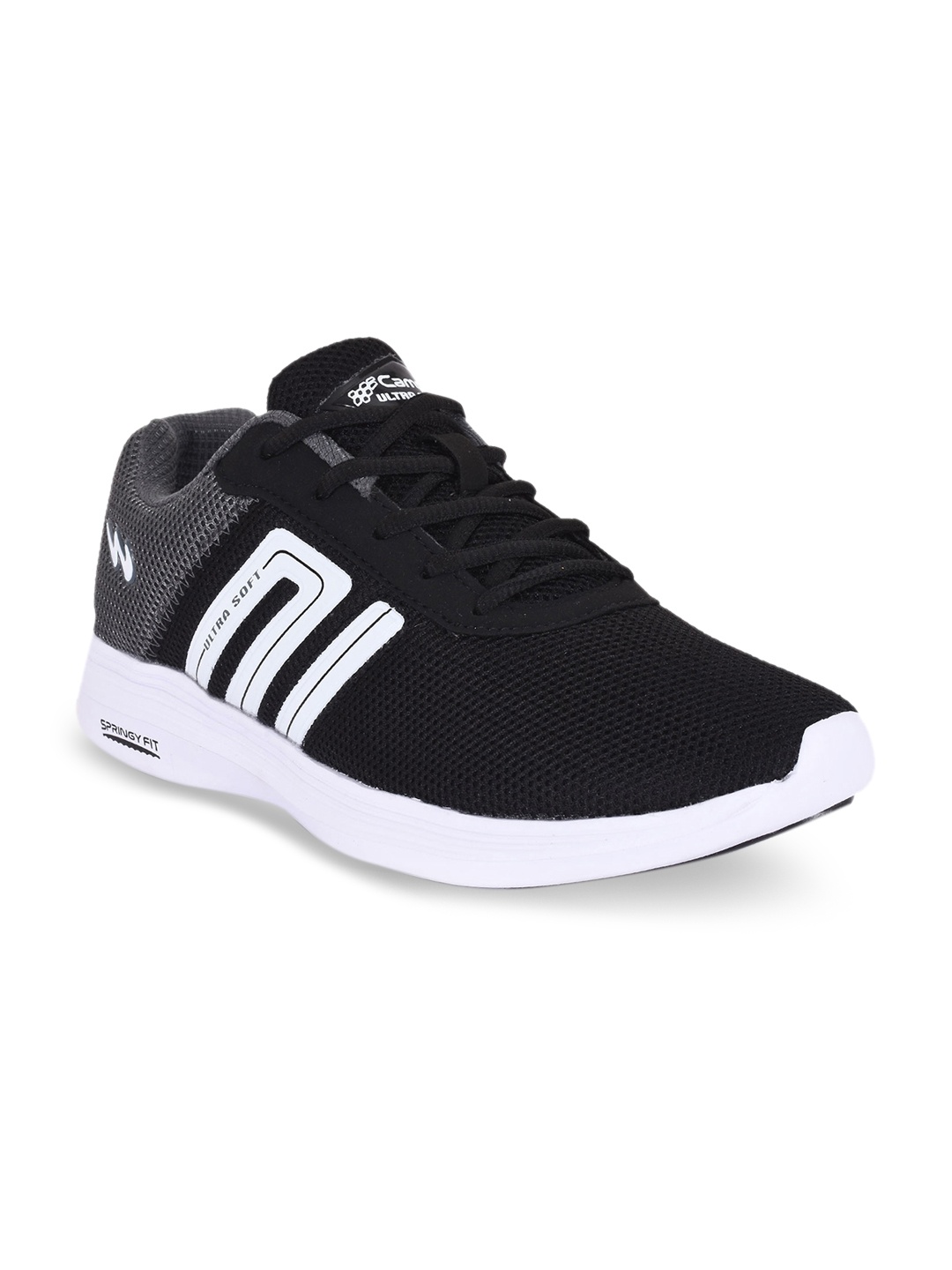 

Campus Men Black Running Shoes