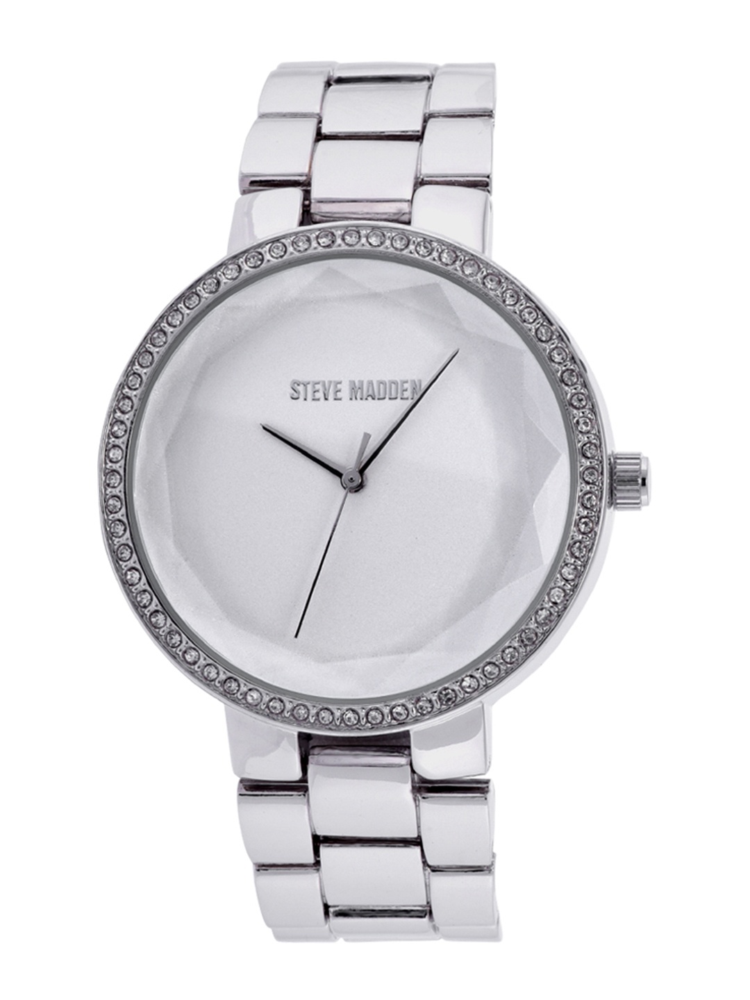 

Steve Madden Women Silver-Toned Analogue Watch SMW259