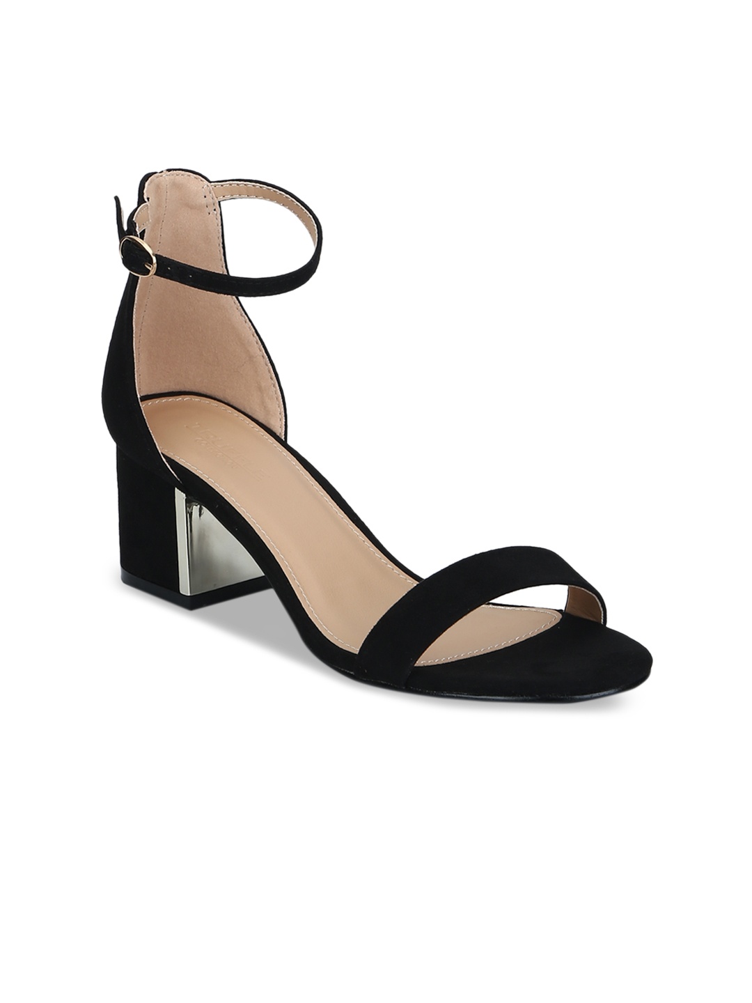 

Truffle Collection Women Black Solid Sandals