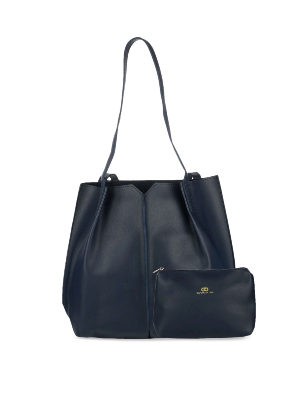 

GIO COLLECTION Blue Solid Shoulder Bag