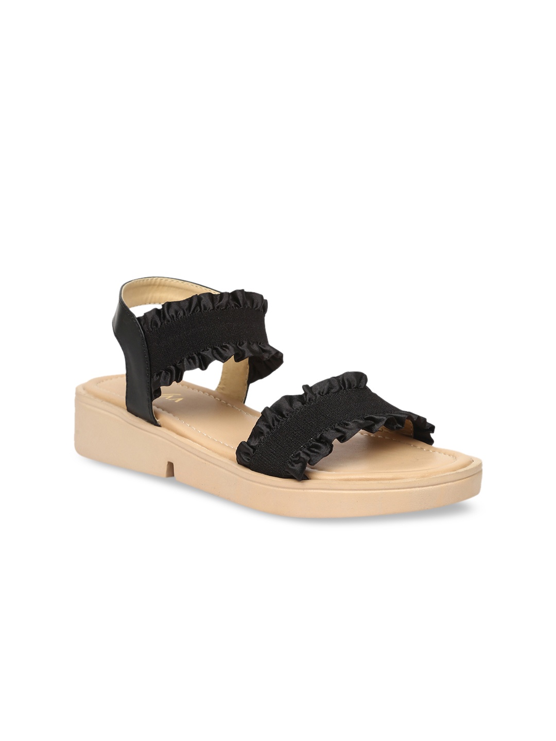 

VALIOSAA Black Comfort Sandals