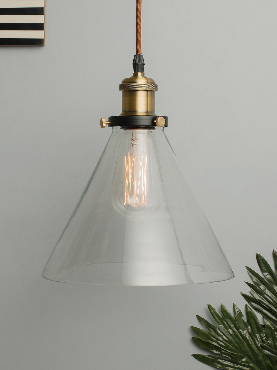 

Homesake Transparent Solid Handcrafted Hanging Light