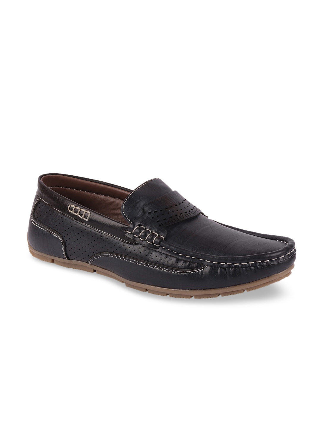 

FAUSTO Men Black Loafers