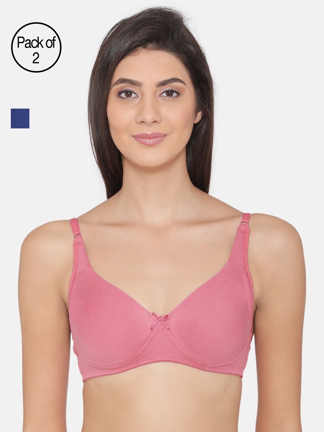 

Clovia Pack Of 2 Bra, Multi