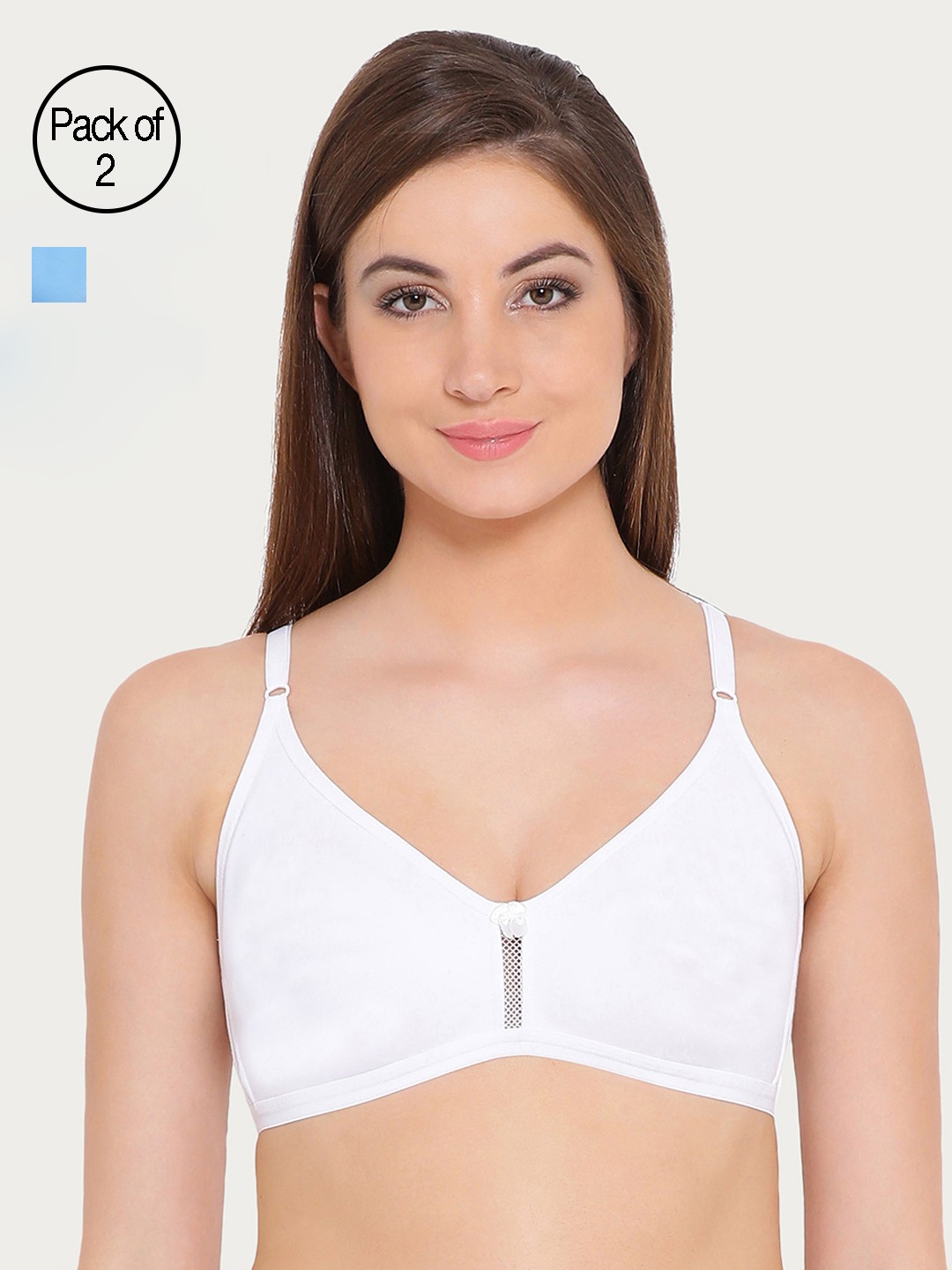 

Clovia Pack Of 2 Bra, White