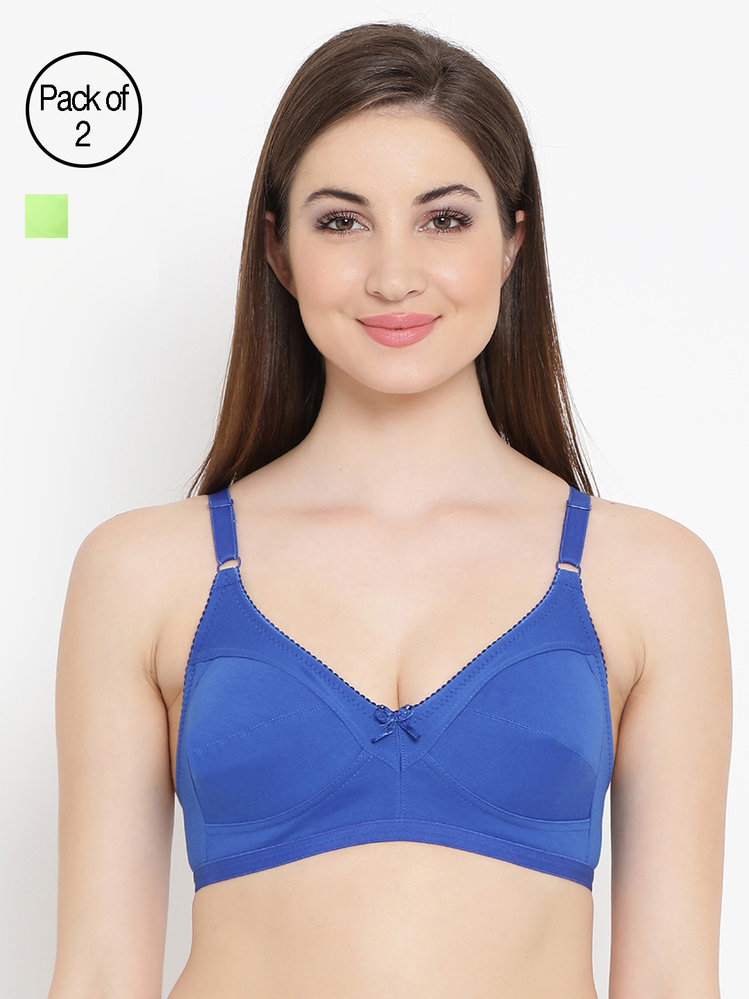 

Clovia Pack Of 2 Bra, Multi