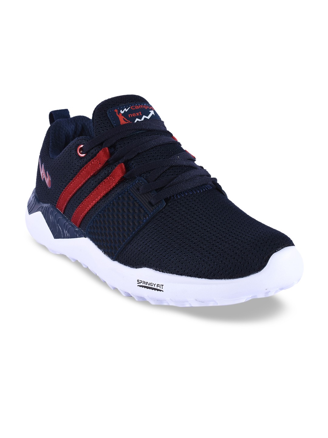 

Campus Men Navy Blue Running Shoes