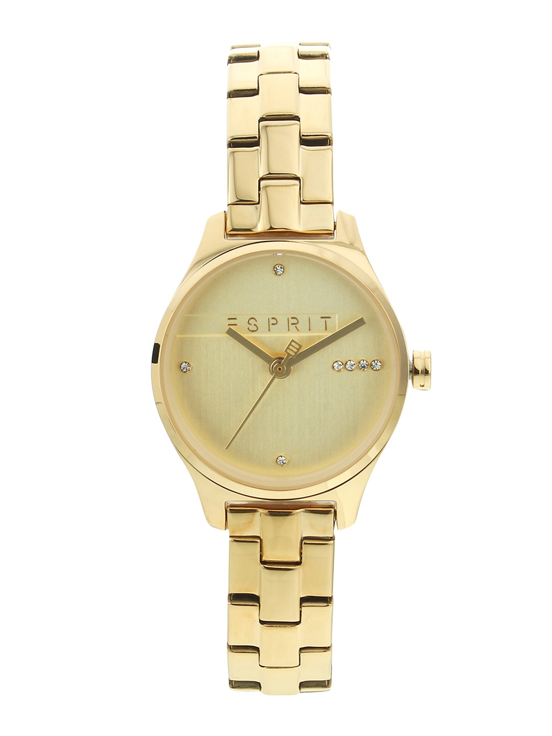 ESPRIT Women Gold-Toned Analogue Watch ES1L054M0065